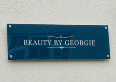 Beauty by Georgie Sign